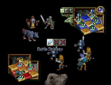 Ogre Battle 64 - Person of Lordly Caliber (Japan) (Rev 1) (Wii Virtual Console) screen shot game playing